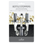 Lever-Arm Action Bottle Stoppers