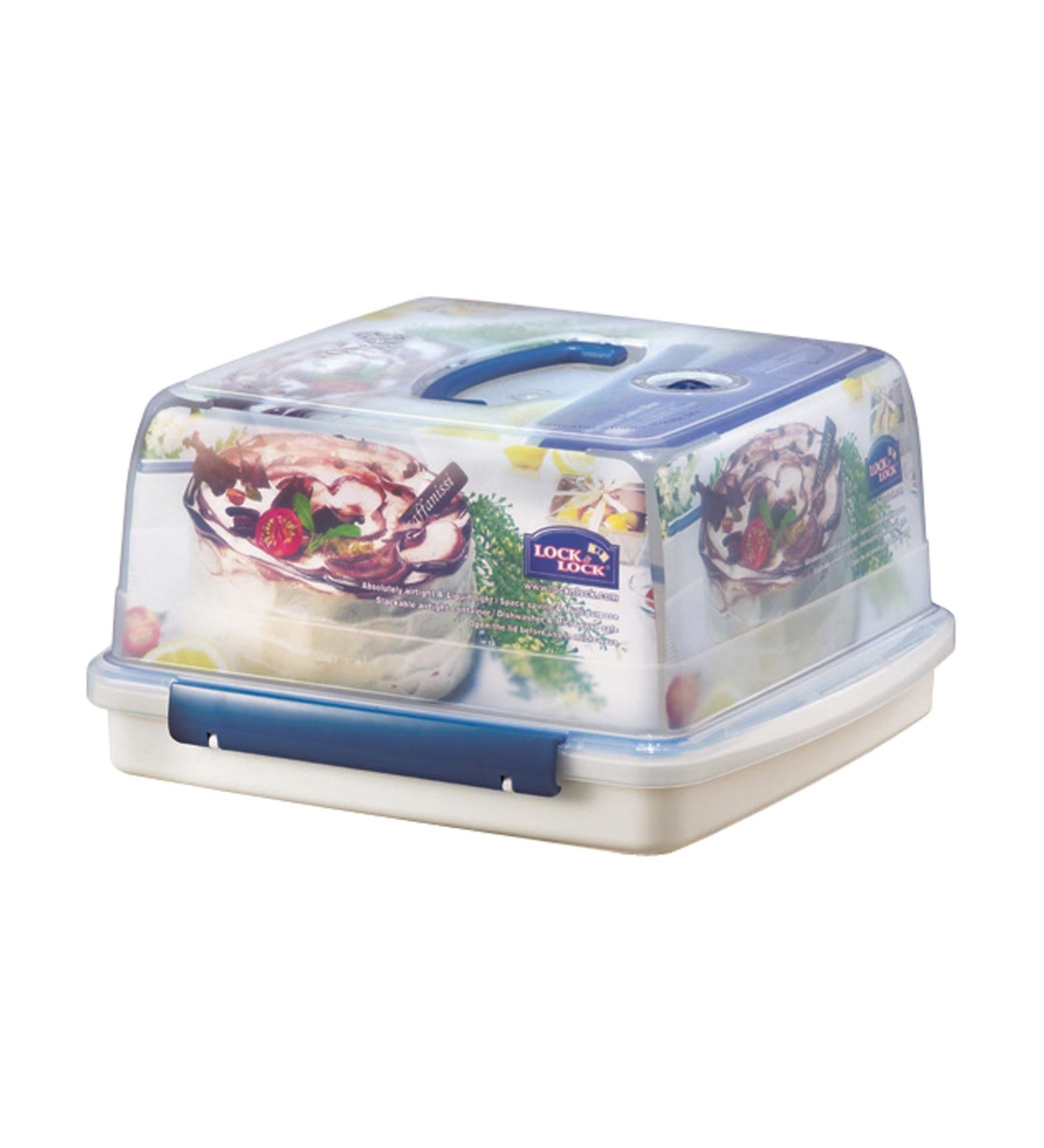 Lock & Lock Cake Box 12.6L Incl Freshness Tray