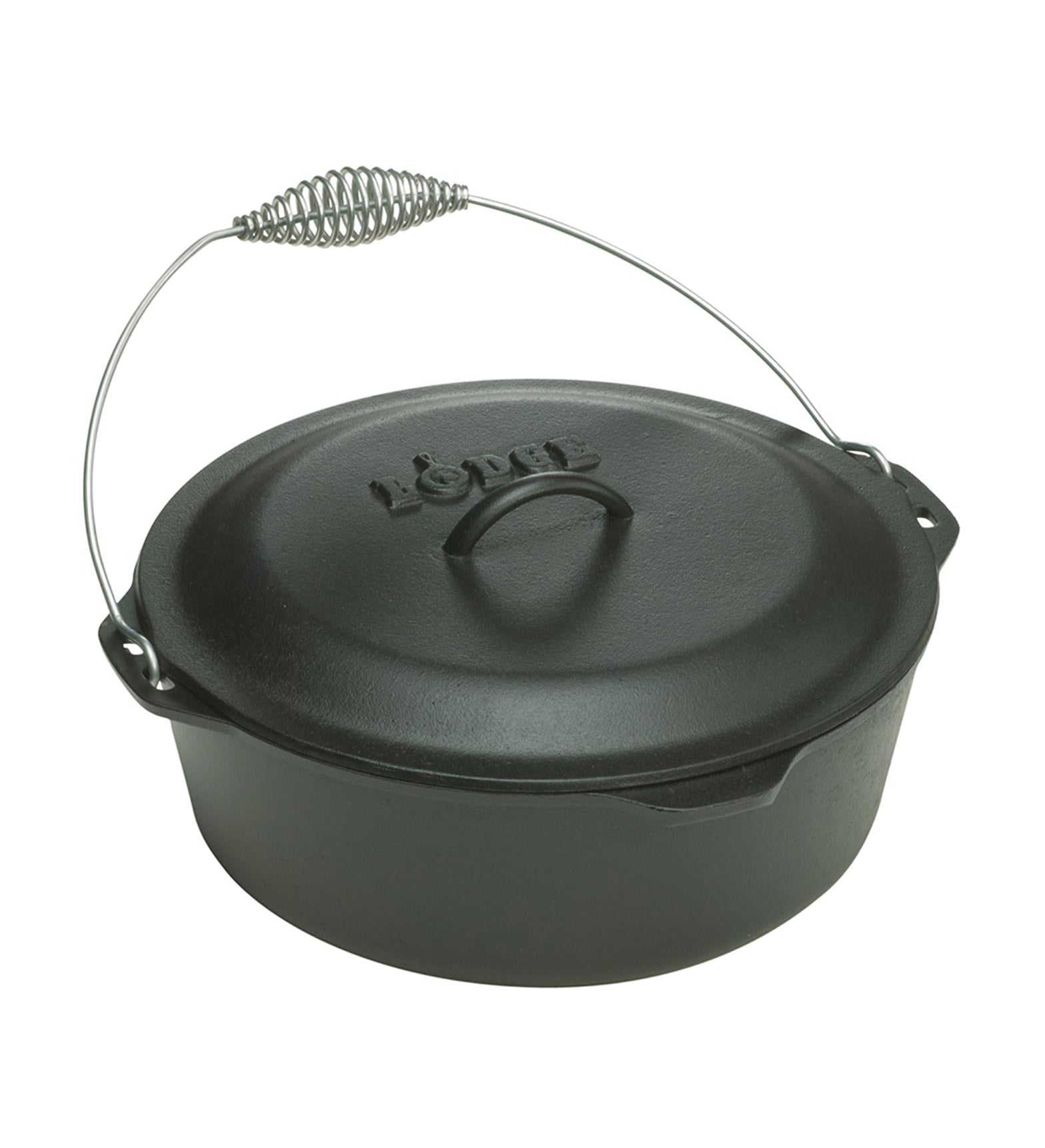 Lodge Dutch Oven with Spiral Handle