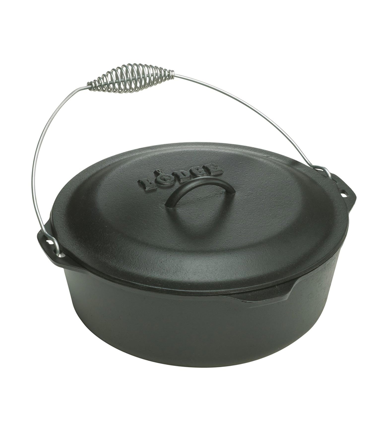 Lodge Dutch Oven with Spiral Handle