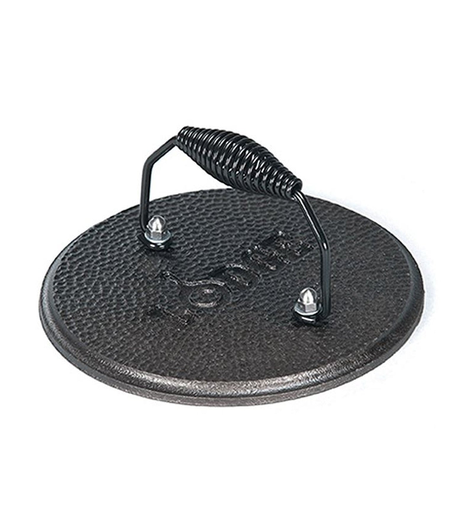 Lodge Round Grill Press with Handle