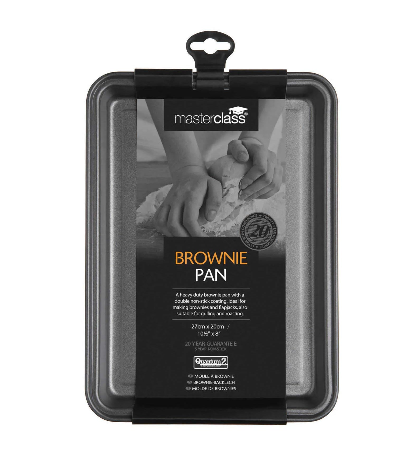 MasterClass Non-Stick Brownie Pan