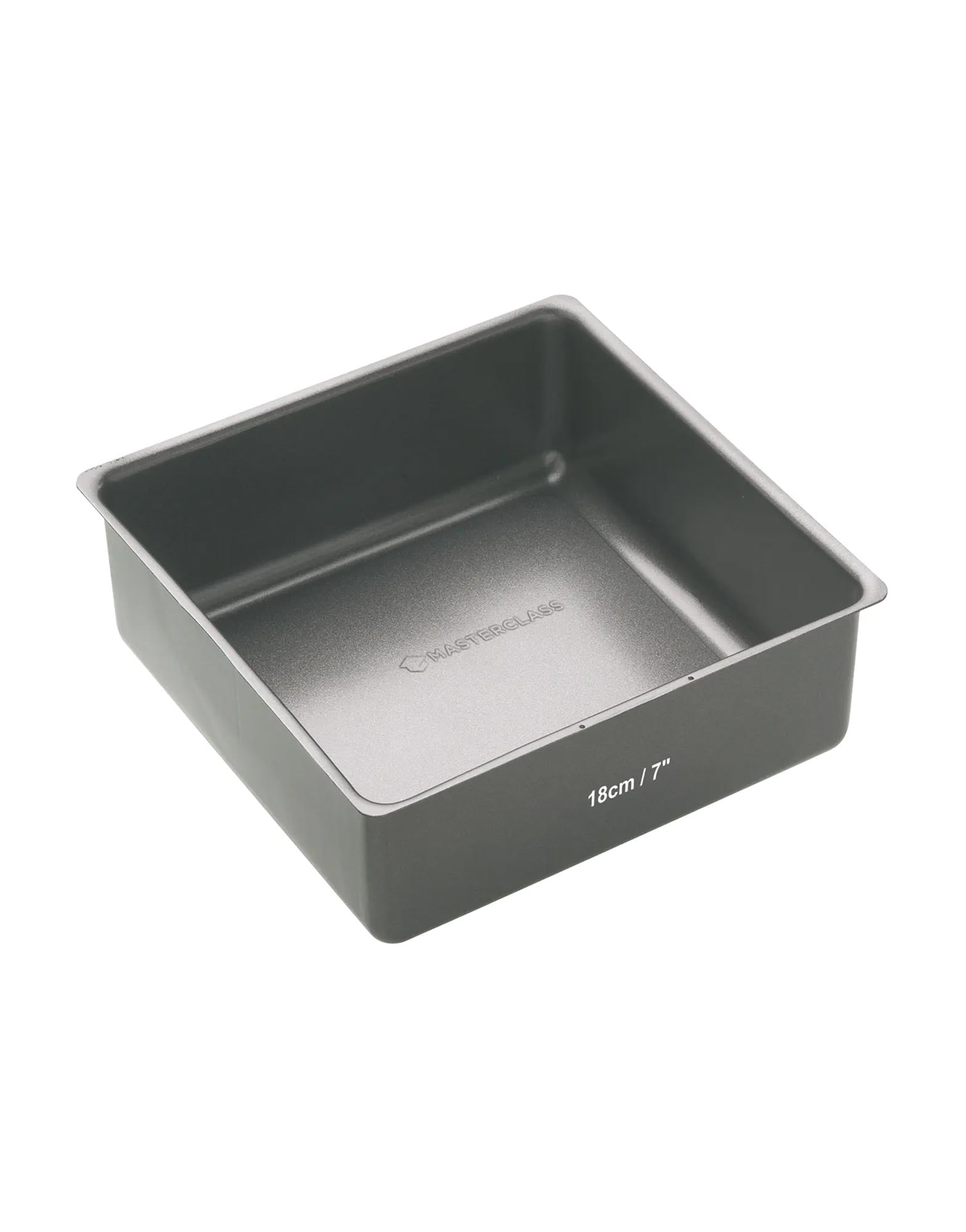 MasterClass Non-Stick Deep Loose Base Cake Pan Square