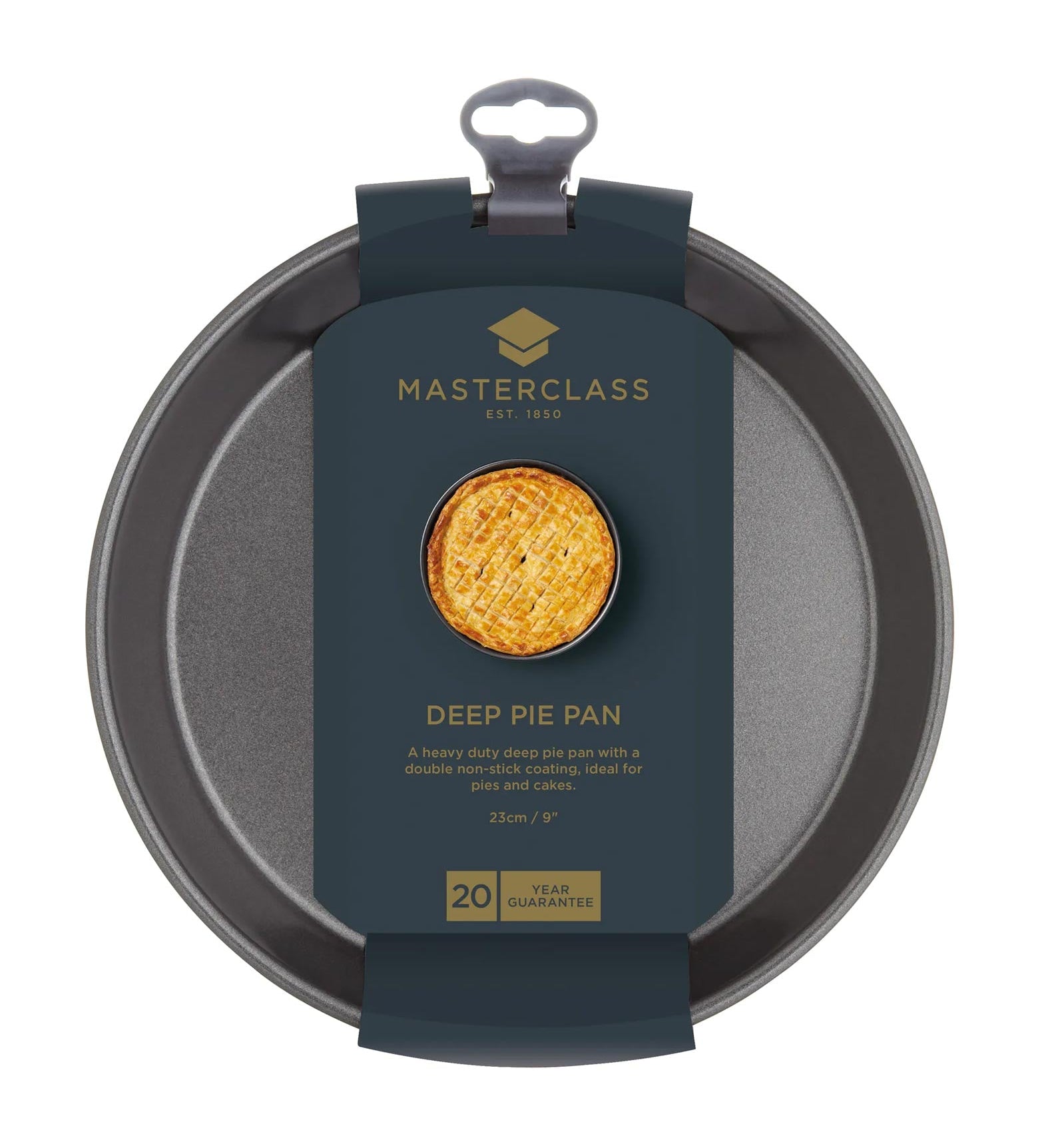 MasterClass Non-Stick Deep Pie Pan 23cm (9")