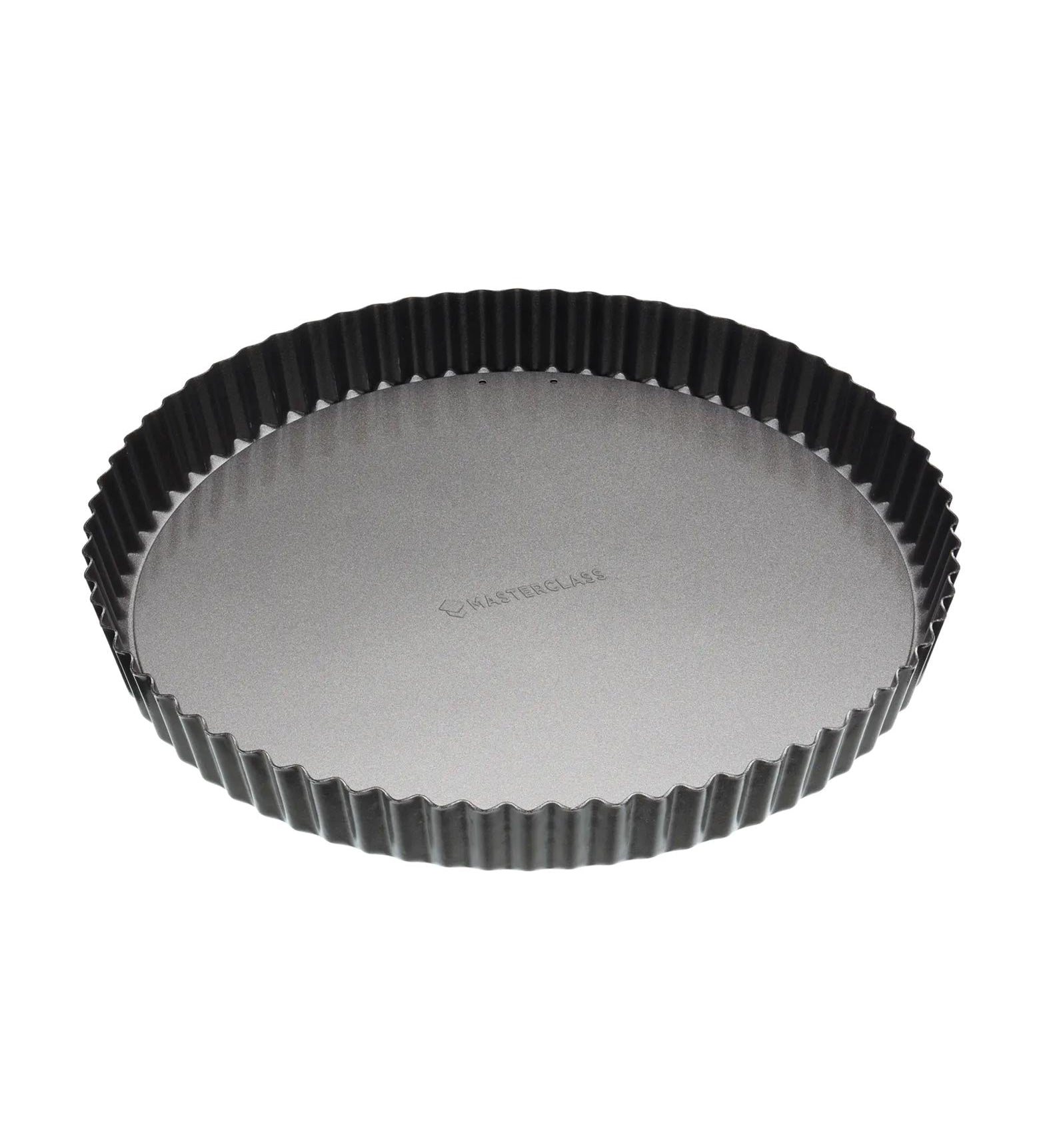 MasterClass Non-Stick Fluted Loose Base Quiche Tin Round