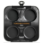 MasterClass Non-Stick Four Hole Yorkshire Pudding Pan 24cm