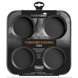 MasterClass Non-Stick Four Hole Yorkshire Pudding Pan 24cm