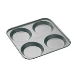 MasterClass Non-Stick Four Hole Yorkshire Pudding Pan 24cm