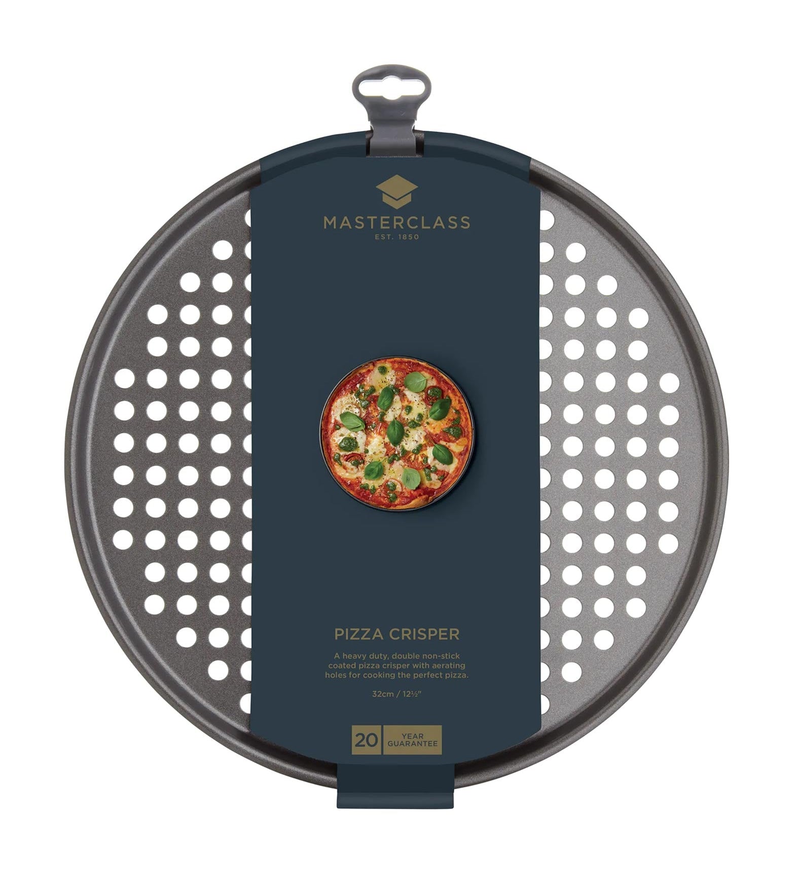 MasterClass Non-Stick Pizza Crisper Round 32cm