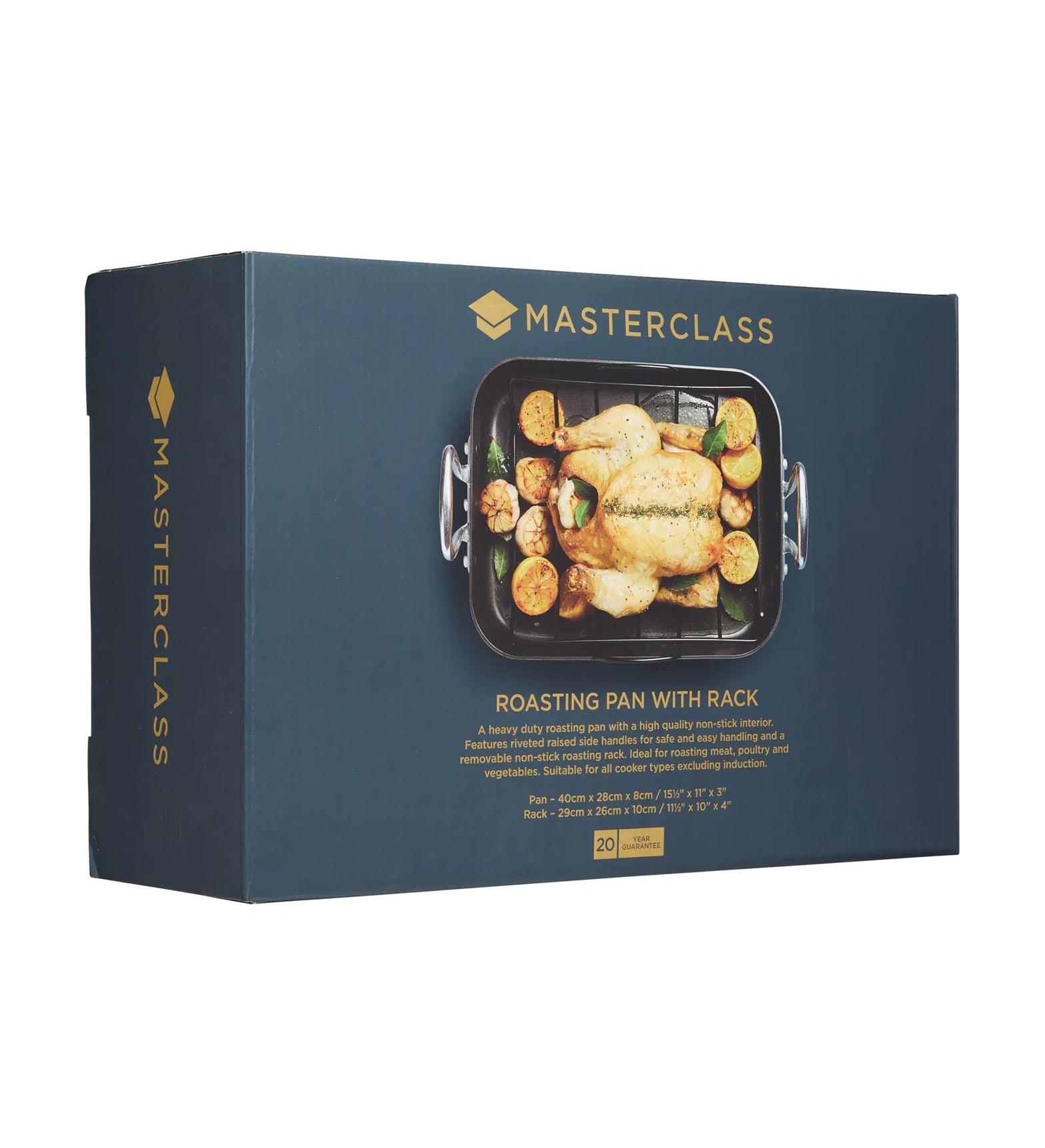 Heavy Gauge Non-Stick Roasting Pan with Handles