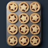MasterClass Non-Stick Twelve Hole Shallow Baking Pan