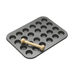 MasterClass Non-Stick Twenty-Four Hole Mini Tin 35cm x 27cm and Pastry
