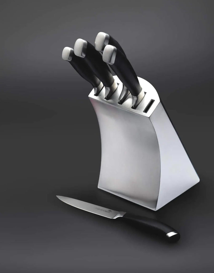 MasterClass Trojan Five Piece Knife Set Stainless Steel