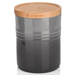 Le Creuset Medium Storage Jar with Wooden Lid