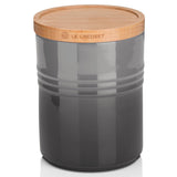 Le Creuset Medium Storage Jar with Wooden Lid