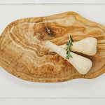 Naturally Med Olive Wood Chopping Board with Groove