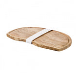 Naturally Med Olive Wood Chopping Board with Groove