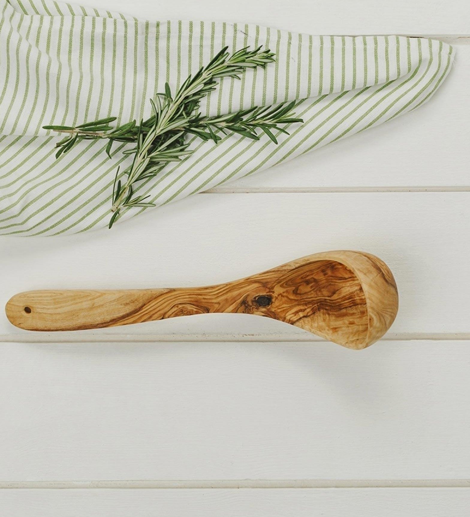 Naturally Med Olive Wood Ladle