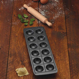 Non Stick Ravioli Mould Tray with Rolling Pin