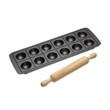 Non Stick Ravioli Mould Tray with Rolling Pin