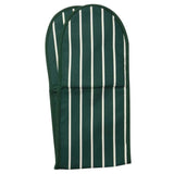 Rushbrookes Classic Butchers Stripe Long Double Oven Glove