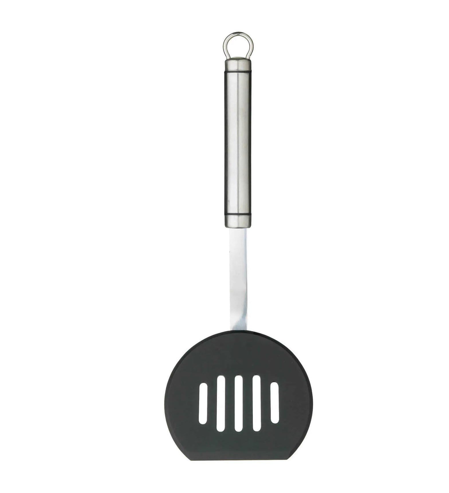 Non-Stick Long Oval Handled Rounded Turner