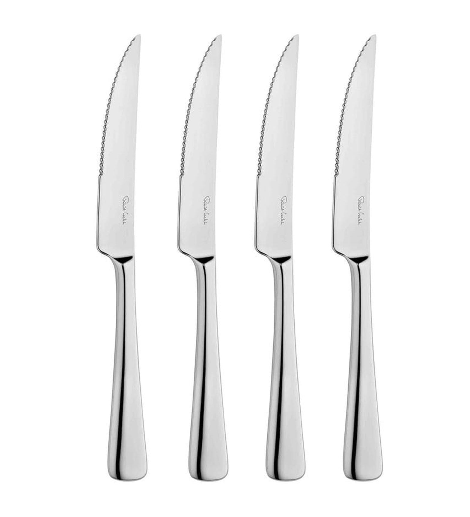 Robert Welch Malvern Bright Steak Knife x 4