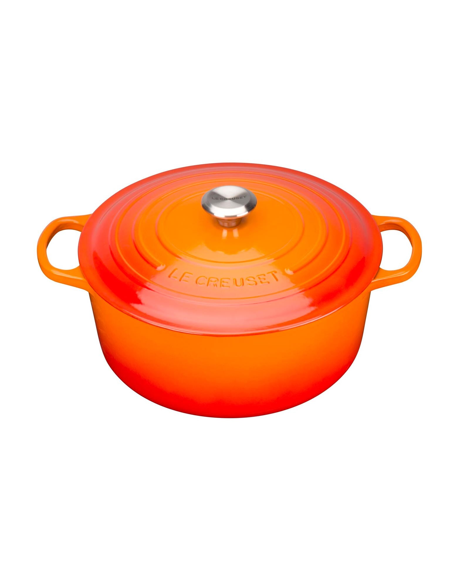 Le Creuset Round Casserole 30cm Volcanic
