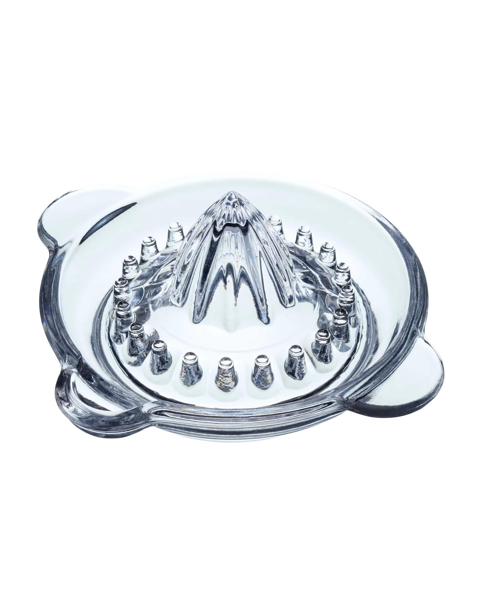 Round Glass Citrus Fruit Squeezer and Bowl