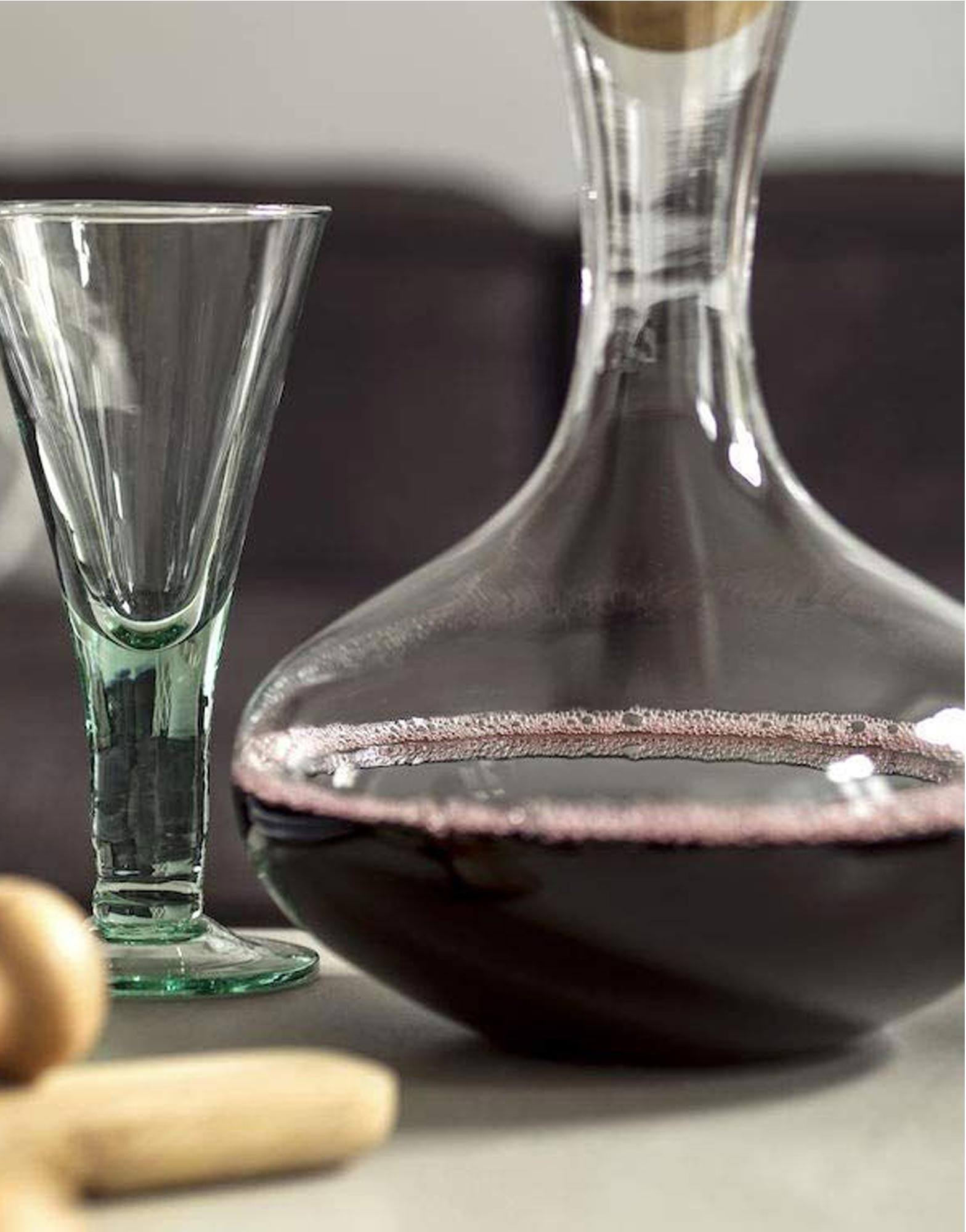Sagaform Wine Carafe with Oak Stopper