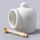 Salt Pig Small White