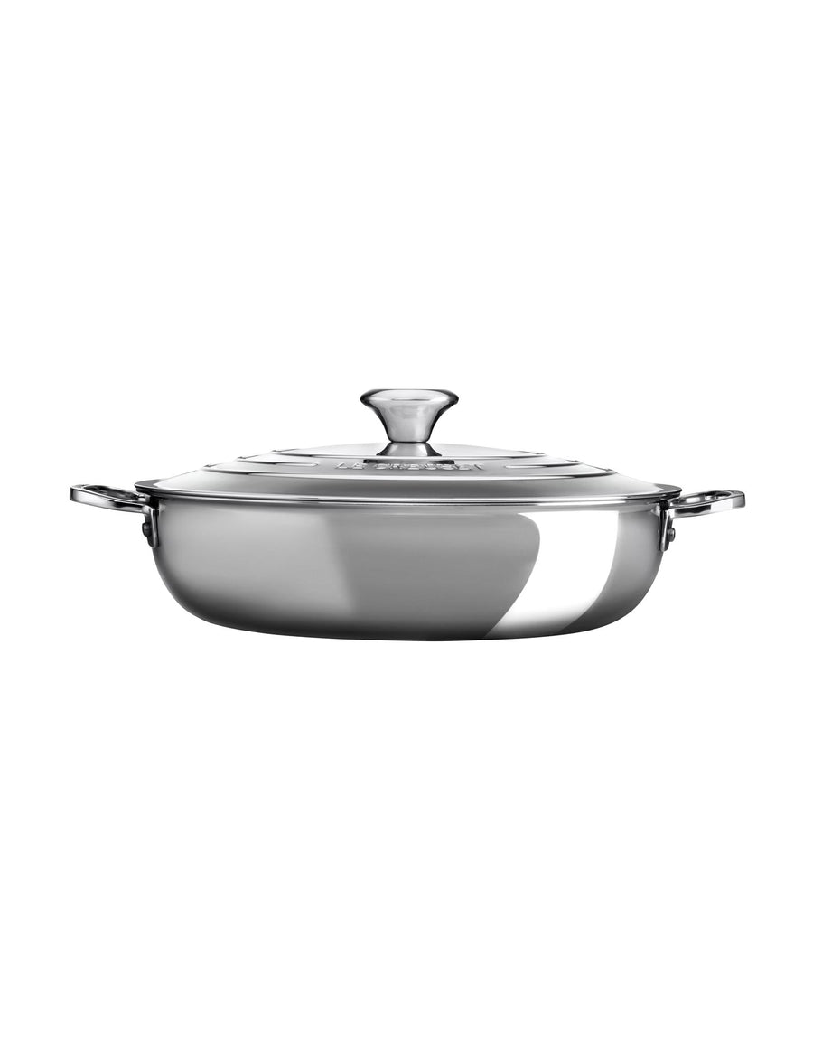 Le Creuset Signature Stainless Steel 30cm Shallow Casserole