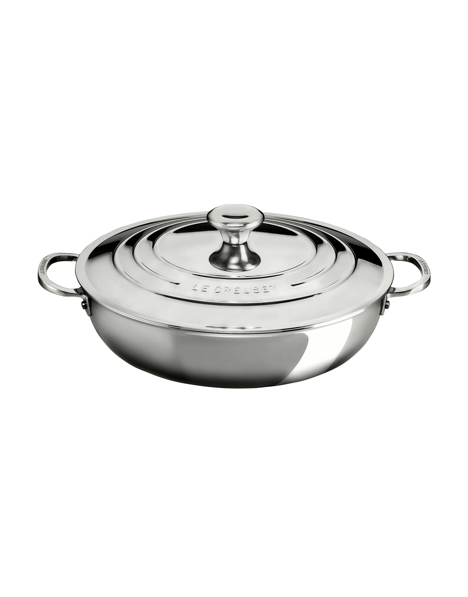 Le Creuset Signature Stainless Steel 30cm Shallow Casserole