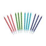 Spotty Cake Candles Pack of Twenty Four
