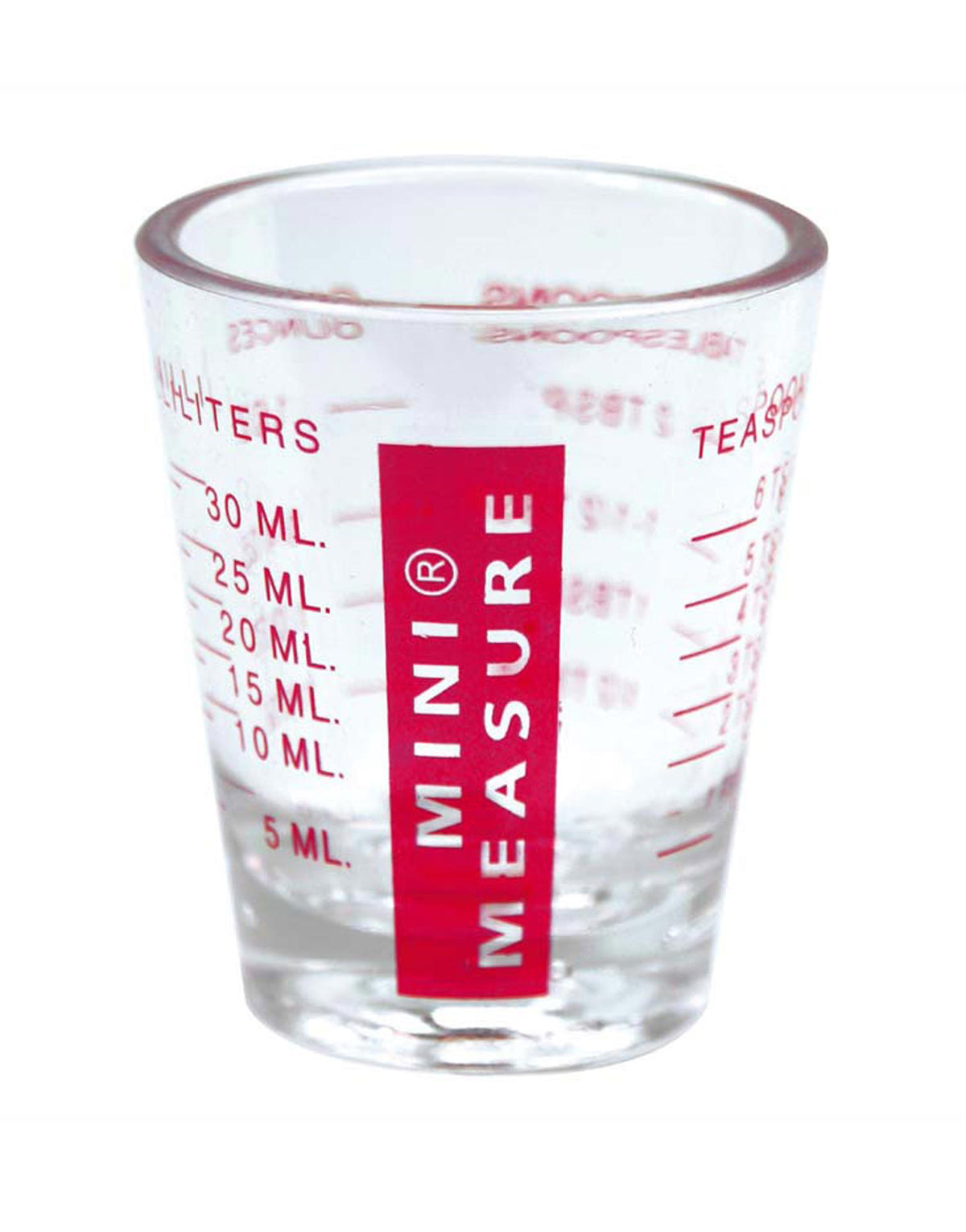 Mini Measure Plastic Shot Glass