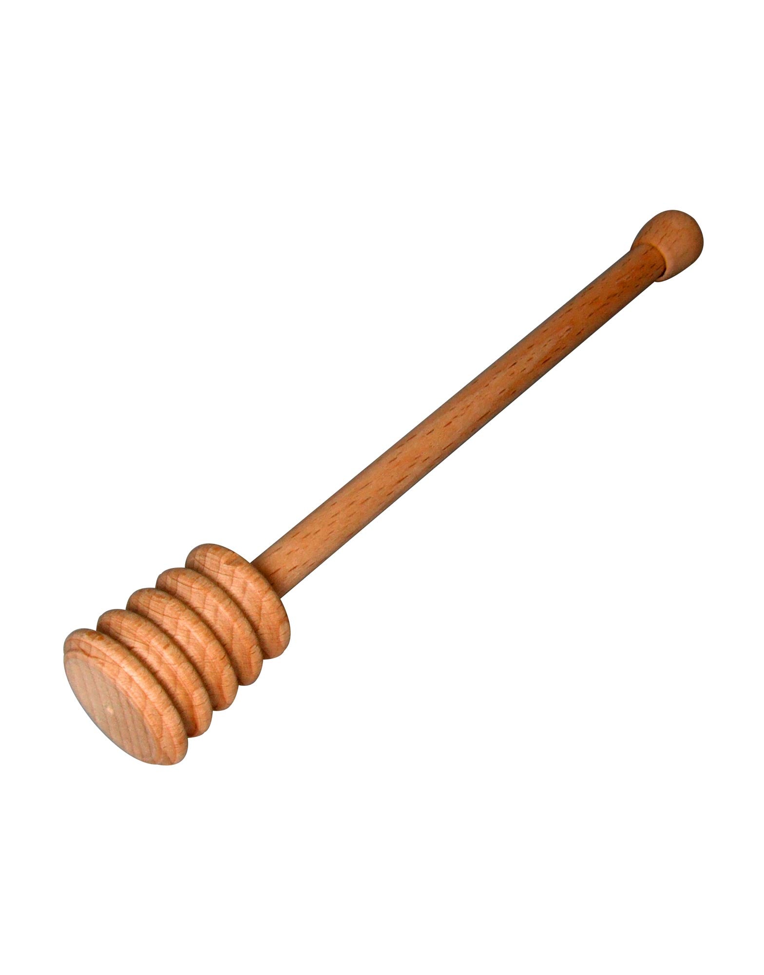Wooden Honey Dipper Beech 15cm