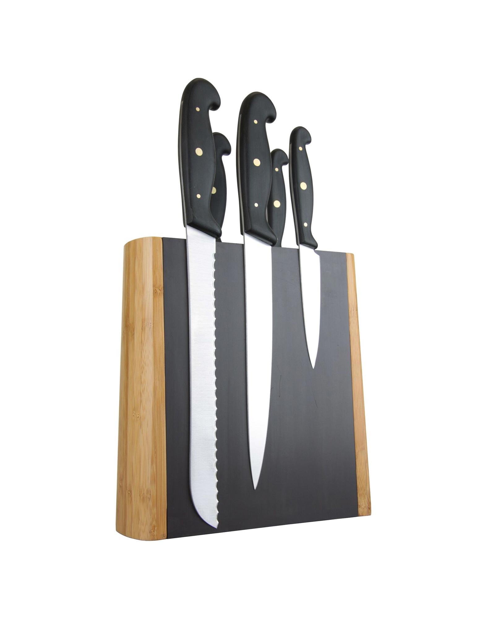 Taylor's Eye Witness Bamboo Magnetic Universal Knife Block