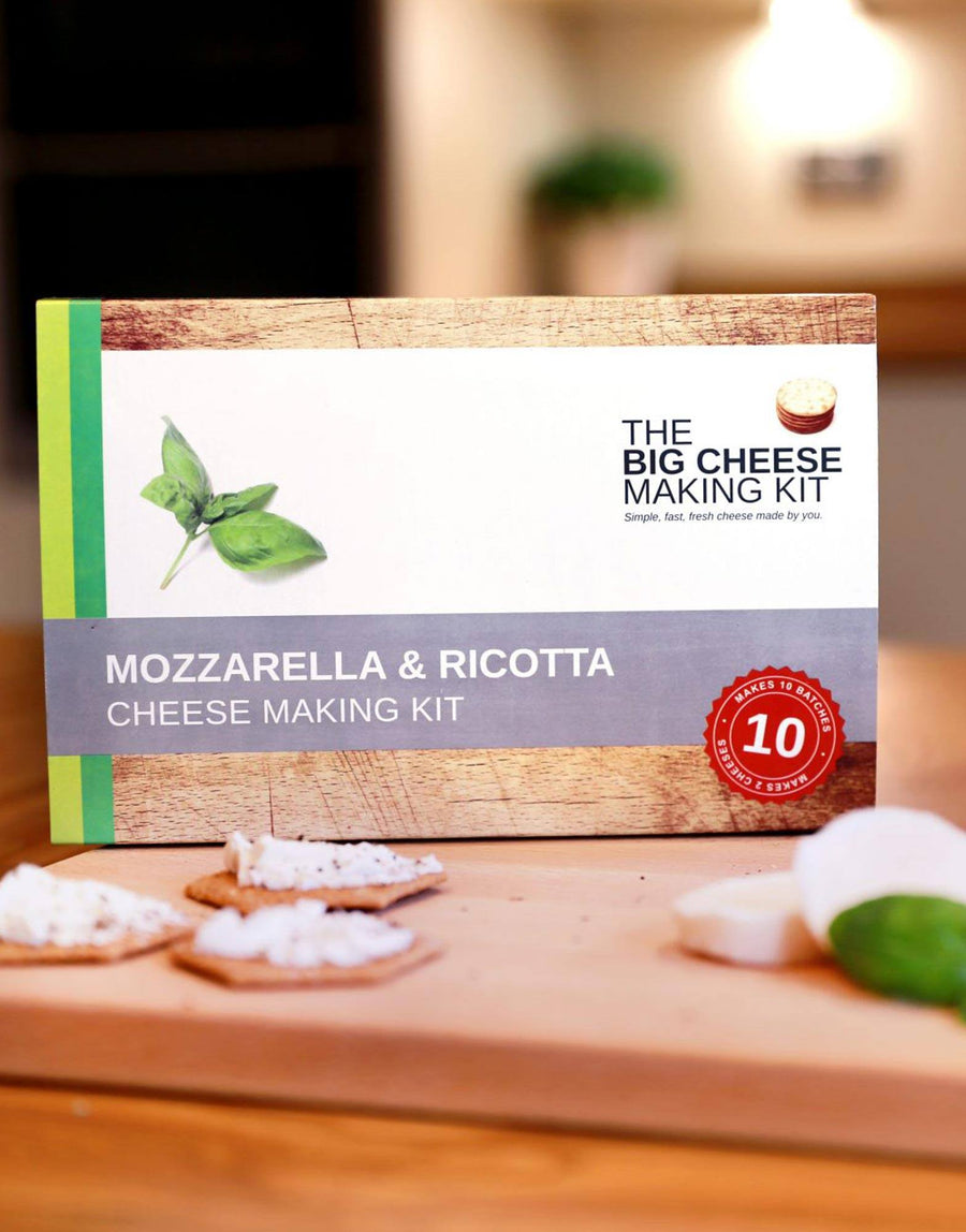 The Big Cheese Making Kit Mozzarella & Ricotta Cheese Making Kit