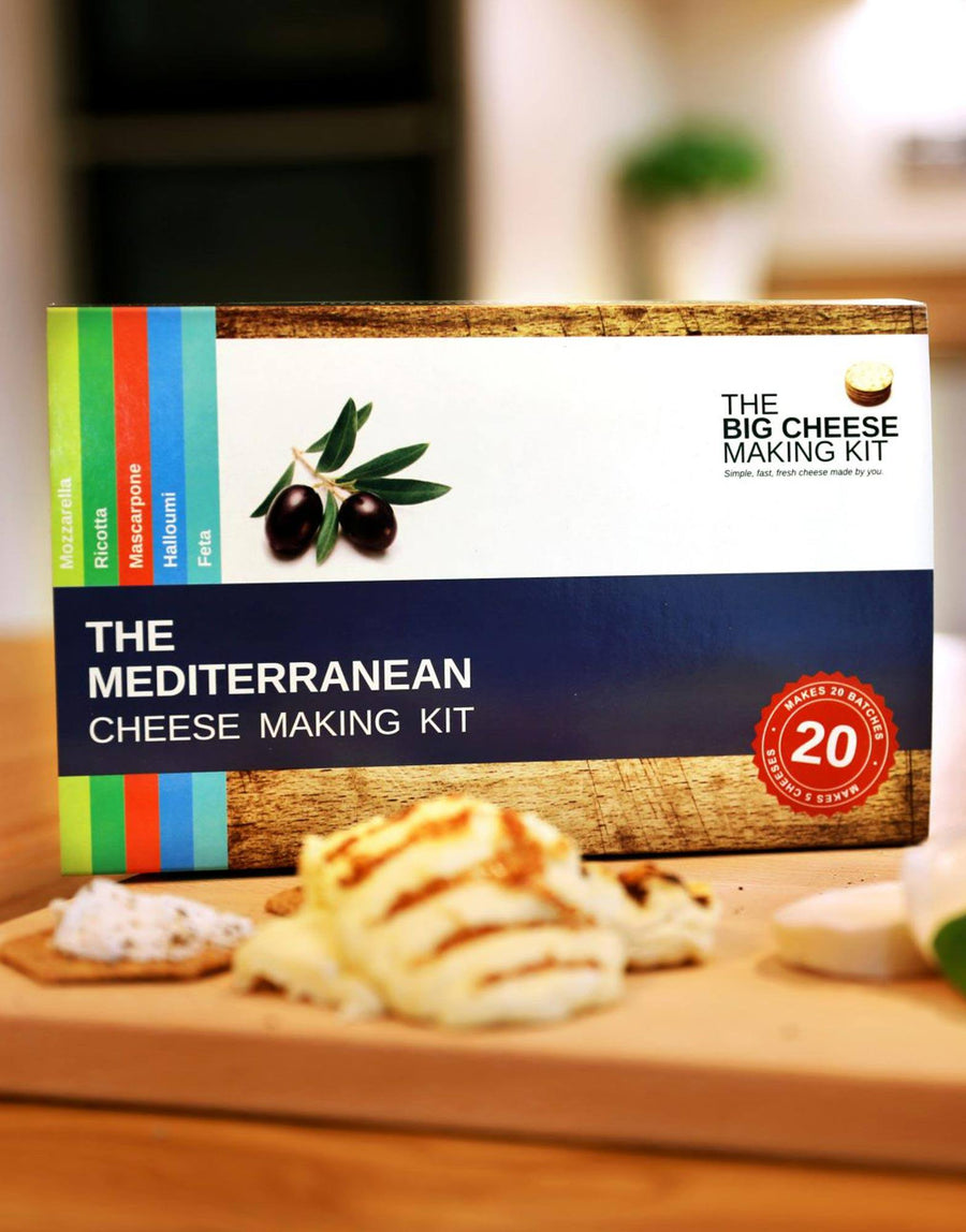 The Big Cheese Making Kit The Mediterranean Cheese Making Kit
