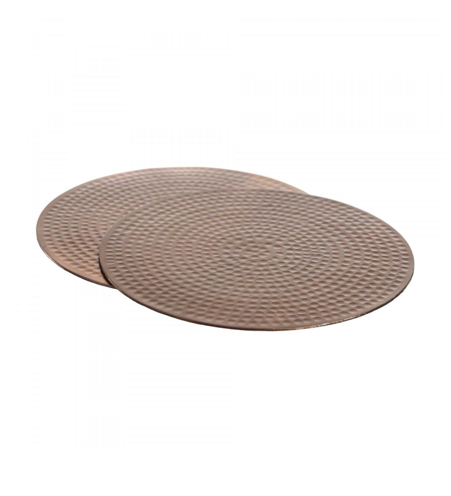 The Just Slate Company 2 Flat Hammered Placemats