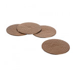 The Just Slate Company 4 Flat Hammered Coasters