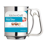 Three Cup Trigger Action Flour Sifter