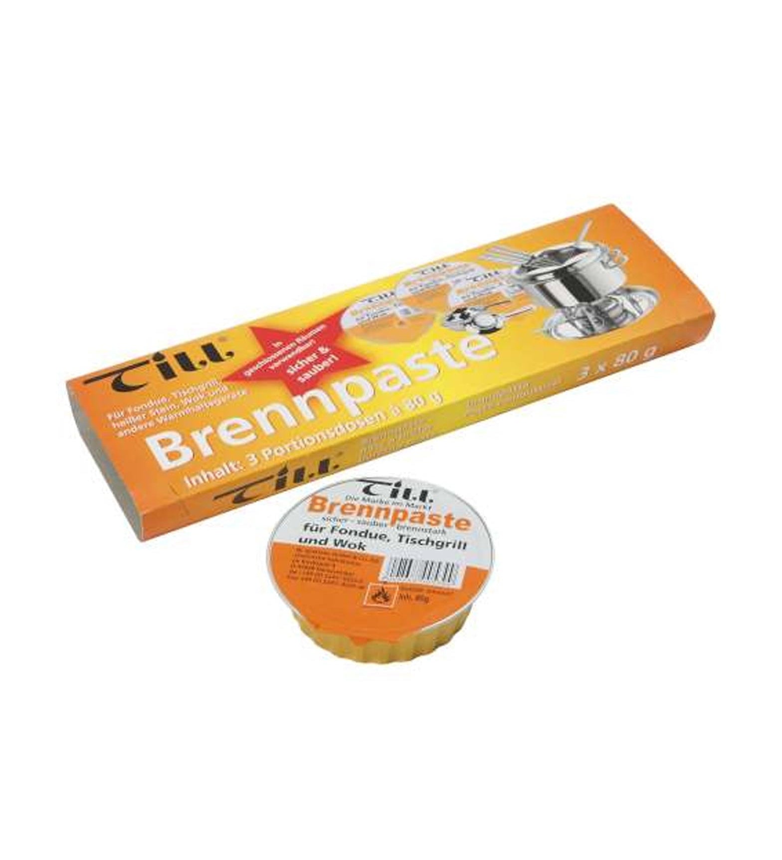 Till Gel Fuel Tin pack of 3 80g