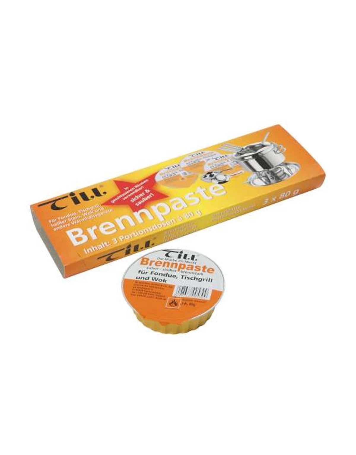 Gel Fuel Tin pack 3