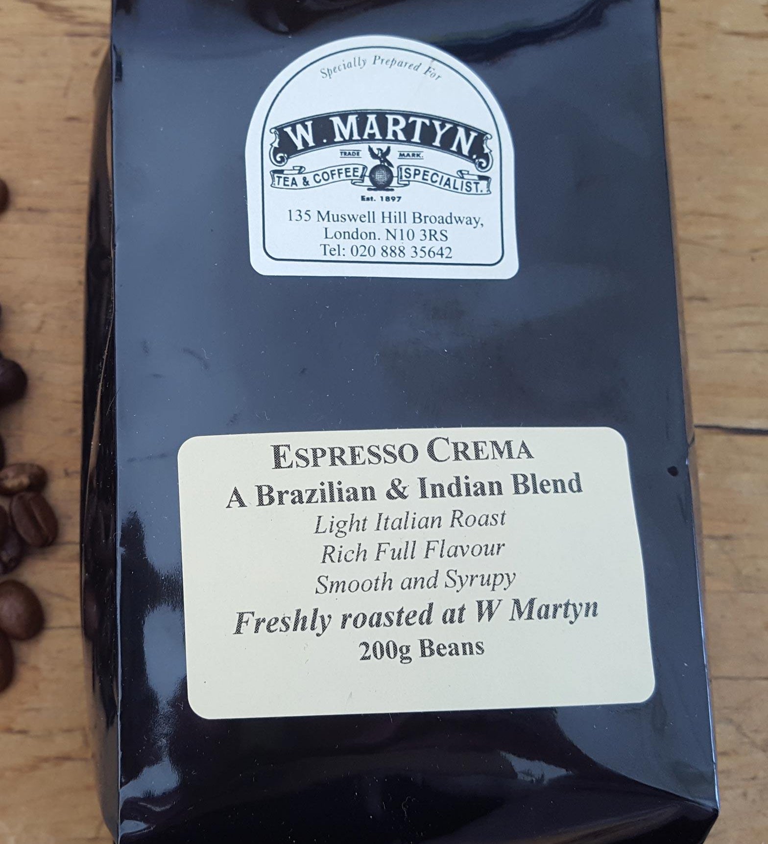 W Martyn Espresso Crema