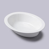 White Pie Crust Dish 9.5"
