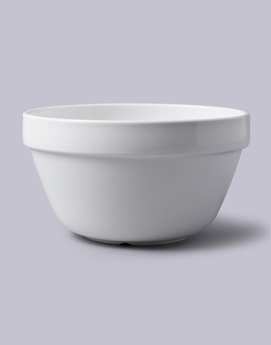 White Pudding Bowl