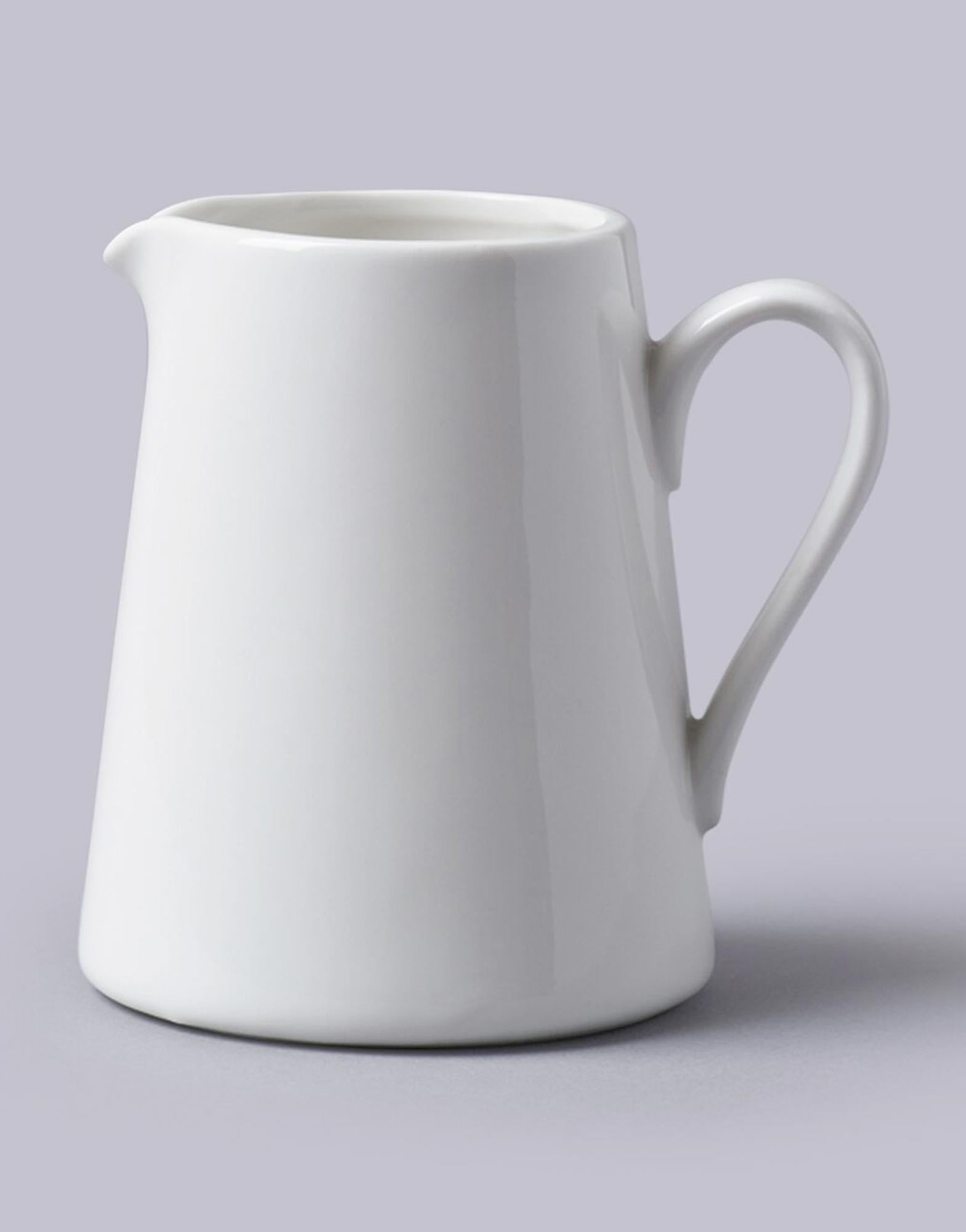 White Victorian Jug Small