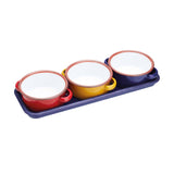 World of Flavours Enamel Dip Set of Three