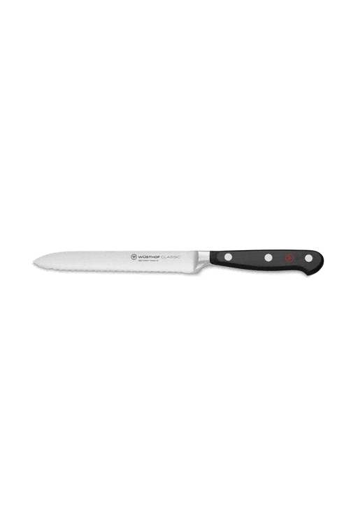Cuchillo multiusos dentado Wusthof Classic de 14 cm